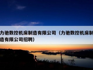 力驰数控机床制造有限公司（力驰数控机床制造有限公司招聘）