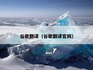 谷歌翻译（谷歌翻译官网）