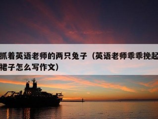 抓着英语老师的两只兔子（英语老师乖乖挽起裙子怎么写作文）