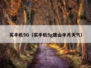 买手机5G（买手机5g唐山半月天气）