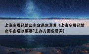 上海车展已禁止车企送冰淇淋（上海车展已禁止车企送冰淇淋?主办方回应属实）