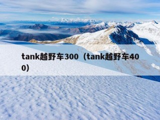 tank越野车300（tank越野车400）