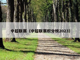 中超联赛（中超联赛积分榜2023）