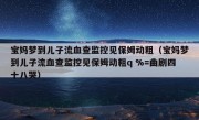 宝妈梦到儿子流血查监控见保姆动粗（宝妈梦到儿子流血查监控见保姆动粗q %=曲剧四十八哭）