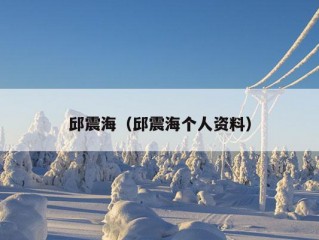 邱震海（邱震海个人资料）