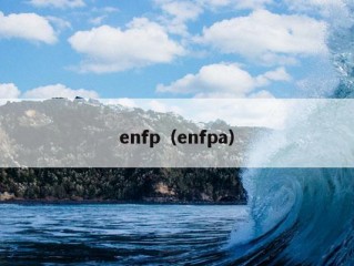 enfp（enfpa）