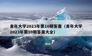 青年大学2023年第10期答案（青年大学2023年第10期答案大全）