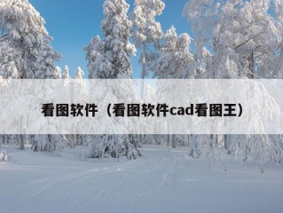 看图软件（看图软件cad看图王）