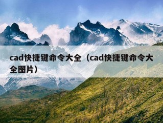 cad快捷键命令大全（cad快捷键命令大全图片）