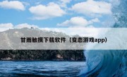 甘雨触摸下载软件（变态游戏app）