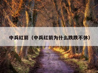 中兵红箭（中兵红箭为什么跌跌不休）