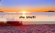 play（play文）