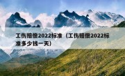 工伤赔偿2022标准（工伤赔偿2022标准多少钱一天）