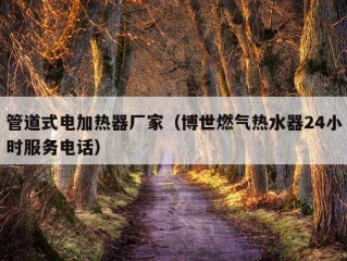 管道式电加热器厂家（博世燃气热水器24小时服务电话）