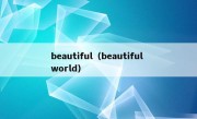 beautiful（beautiful world）