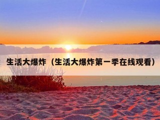 生活大爆炸（生活大爆炸第一季在线观看）