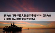 国内幽门螺杆菌人群感染率近50%（国内幽门螺杆菌人群感染率近50%r）