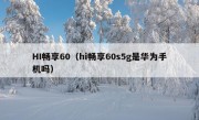 HI畅享60（hi畅享60s5g是华为手机吗）