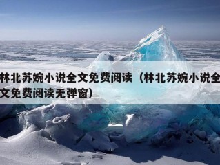 林北苏婉小说全文免费阅读（林北苏婉小说全文免费阅读无弹窗）