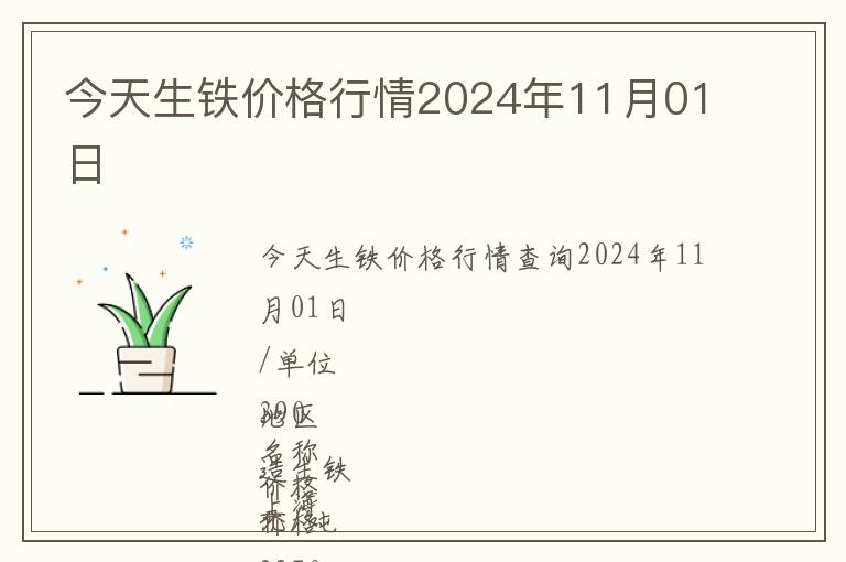 今日铁价格行情深度解析